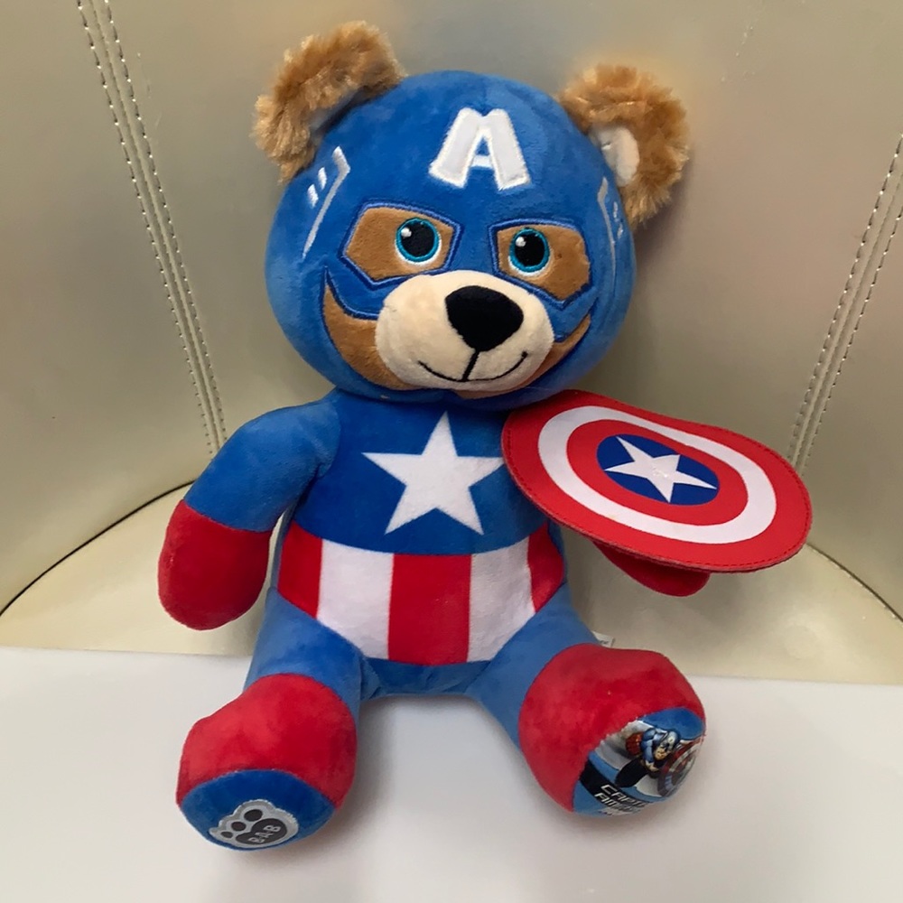 Captain America Build-A-Bear 10 inch